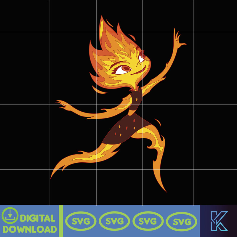 Elemental SVG Layered, Elemental clipart set, Elemental svg cut files for Cricut, Instant Download (1).jpg