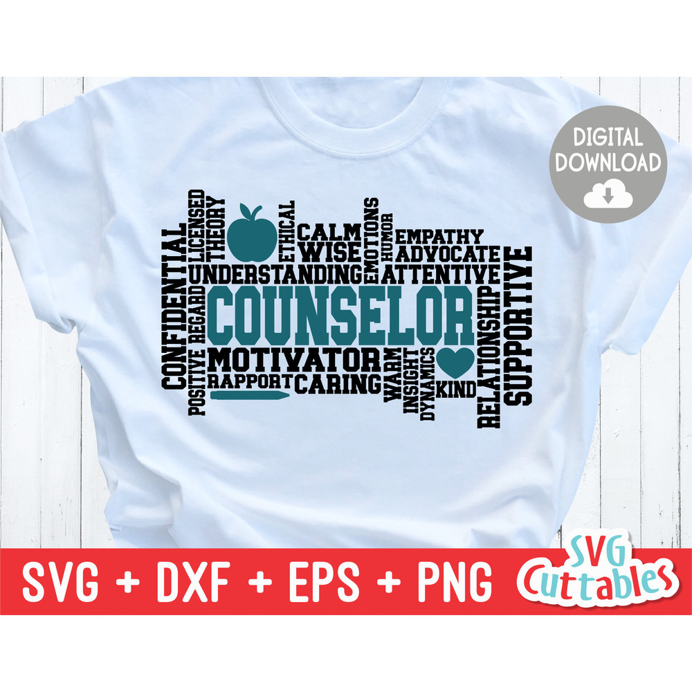 Counselor svg - Counselor Word Art - svg - dxf - eps - png - Cut File - Silhouette - Cricut - Digital Download - 1.jpg