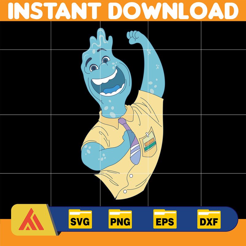 Elemental SVG Layered, Elemental clipart set, Elemental svg cut files for Cricut, Instant Download (14).jpg