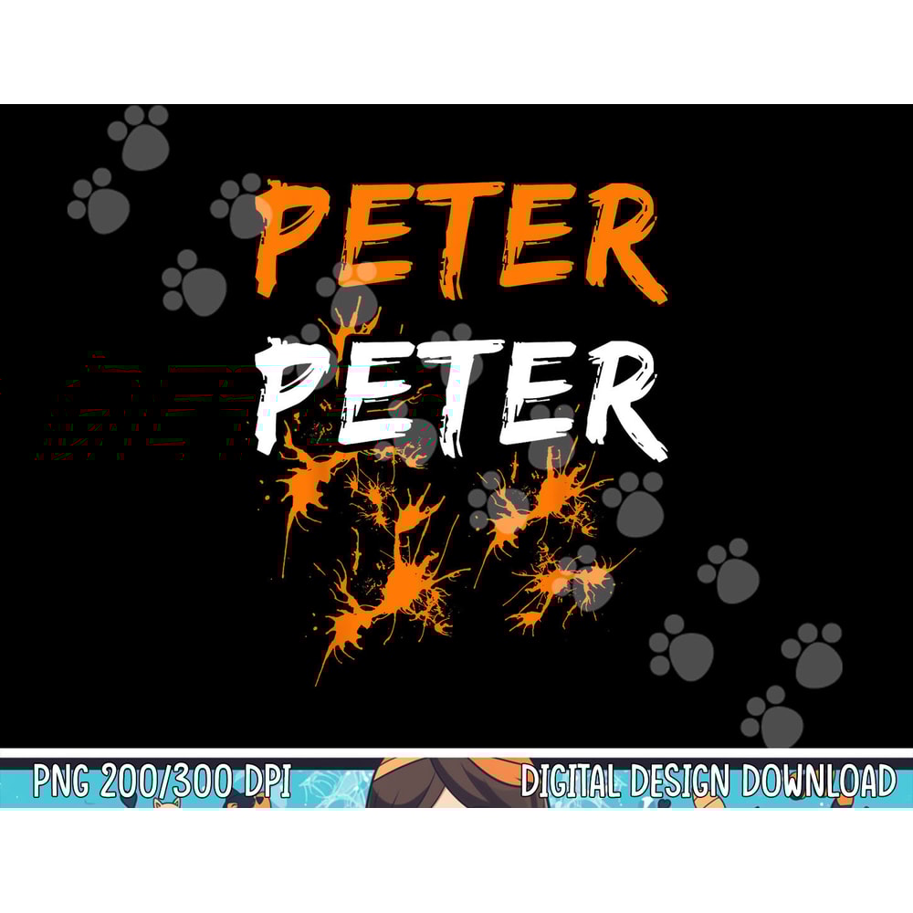 Couples Halloween Costume Shirt Peter Pumpkin Eater png,sublimation copy.jpg