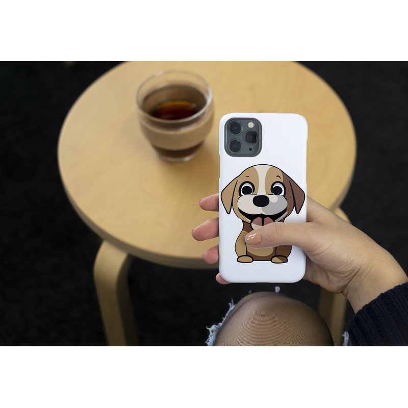 Cute Puppy Clipart #10 Cute Vector Dog SVG DIY Projects, Invitations, Cricut, Crafts Silhouette & Color Layers instant download - 5.jpg