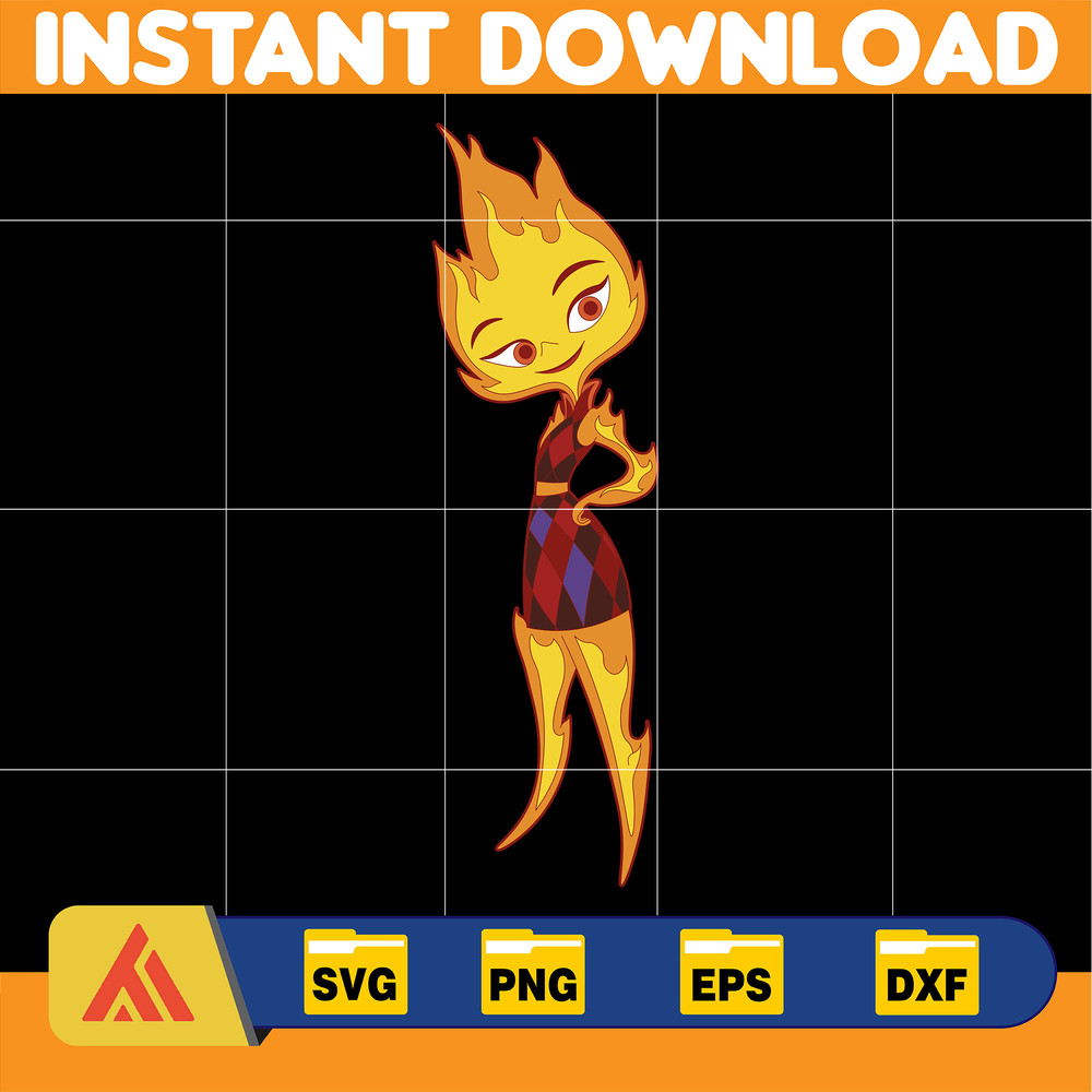 Elemental SVG Layered, Elemental clipart set, Elemental svg cut files for Cricut, Instant Download (2).jpg