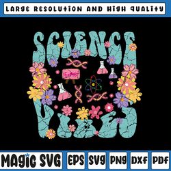 science vibes svg, science teacher svg, trendy teacher svg, back to school png, digital download