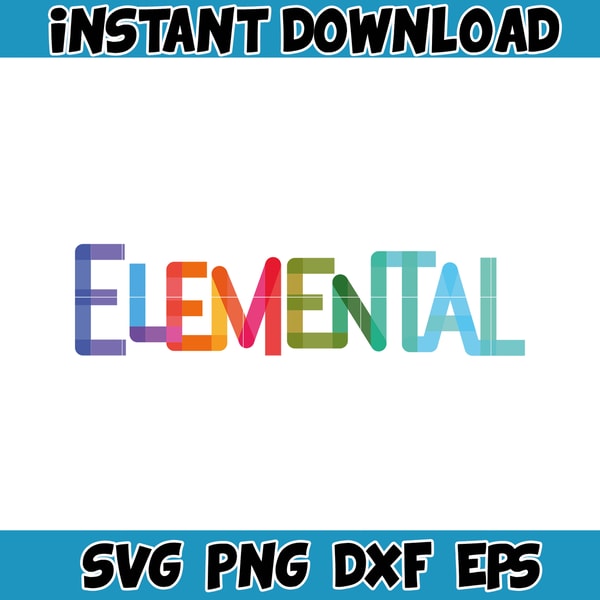 Elemental SVG Layered, Elemental clipart set, Elemental svg | Inspire ...