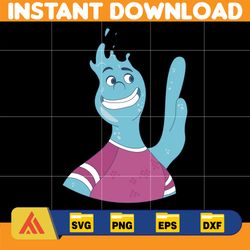 elemental svg layered, elemental clipart set, elemental svg cut files for cricut, instant download (8)