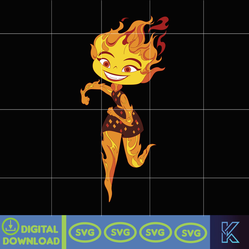 Elemental SVG Layered, Elemental clipart set, Elemental svg cut files for Cricut, Instant Download (3).jpg