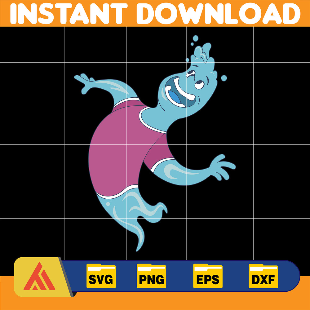 Elemental SVG Layered, Elemental clipart set, Elemental svg cut files for Cricut, Instant Download (9).jpg