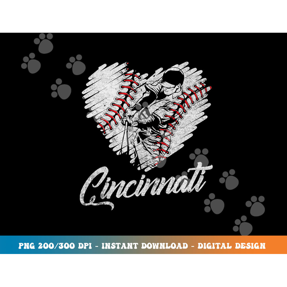Cincinnati Baseball Heart Distressed Vintage Baseball Fans png, sublimation copy.jpg