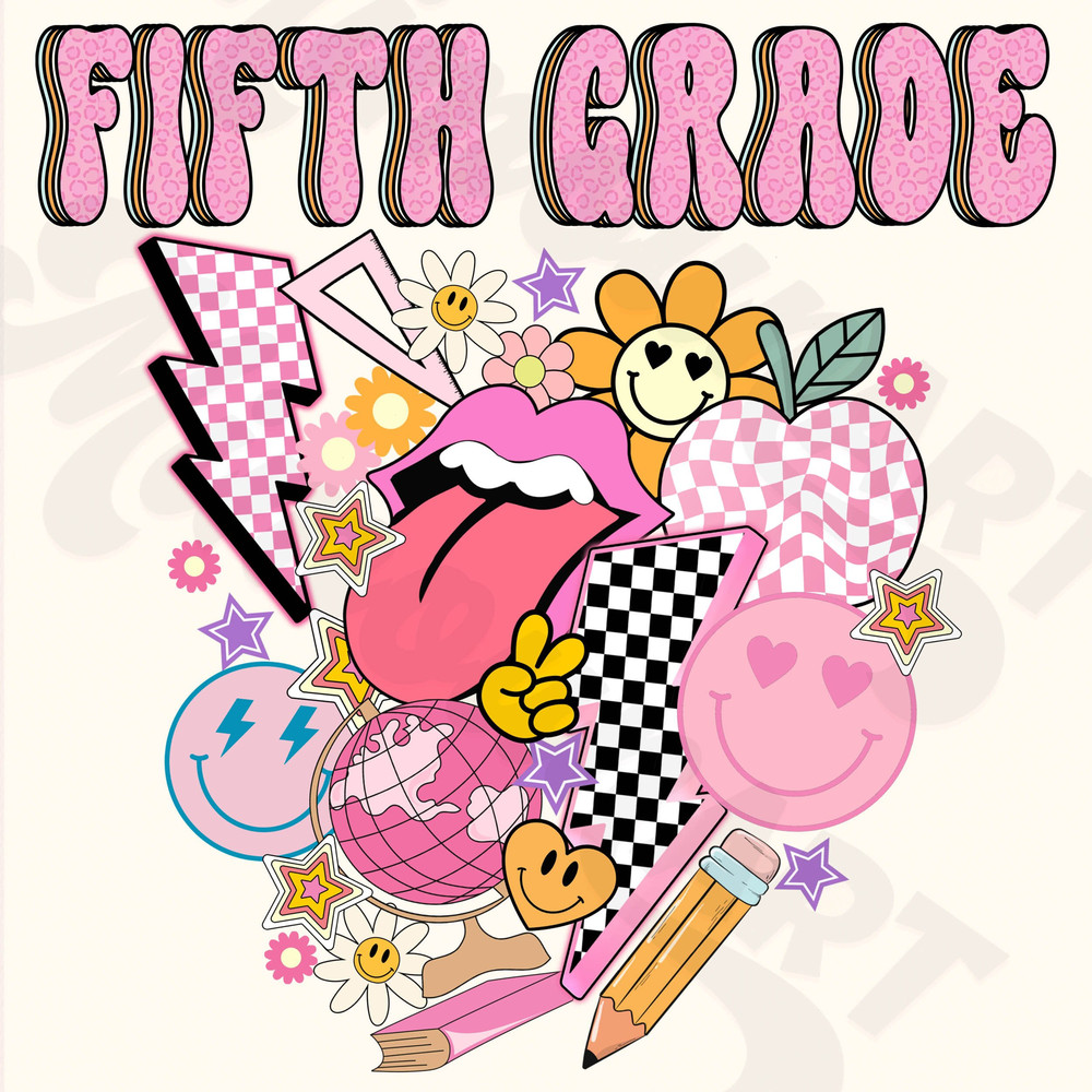 Back to School Bundle, Kindergarten, Pre K PNG, First Day Of School, School Png, Retro PNG, First Second Third Grade Design, School Png - 7.jpg