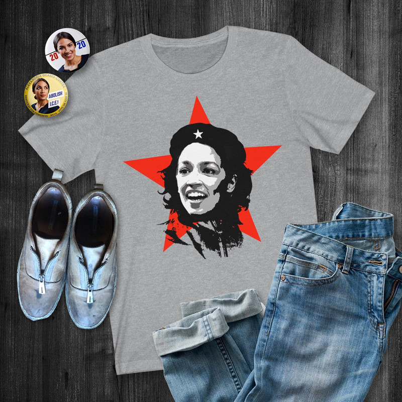 Alexandria Ocasio-Cortez - Che Guevara tribute Unisex Tshirt - 1.jpg