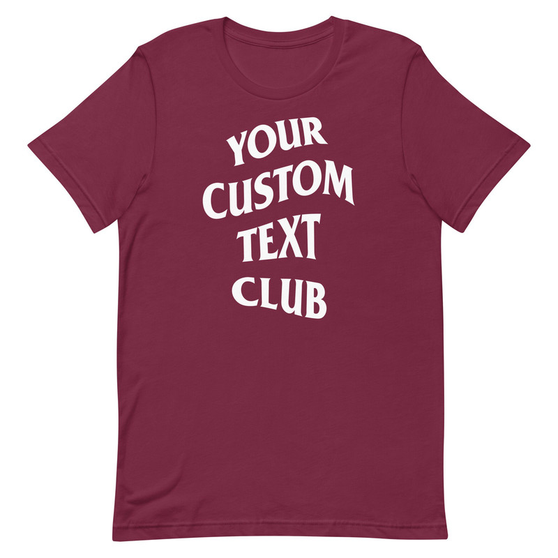 Anti Social CUSTOM TEXT Club t-shirt Add you custom personalized message to this trendy slogan quote message design - 5.jpg