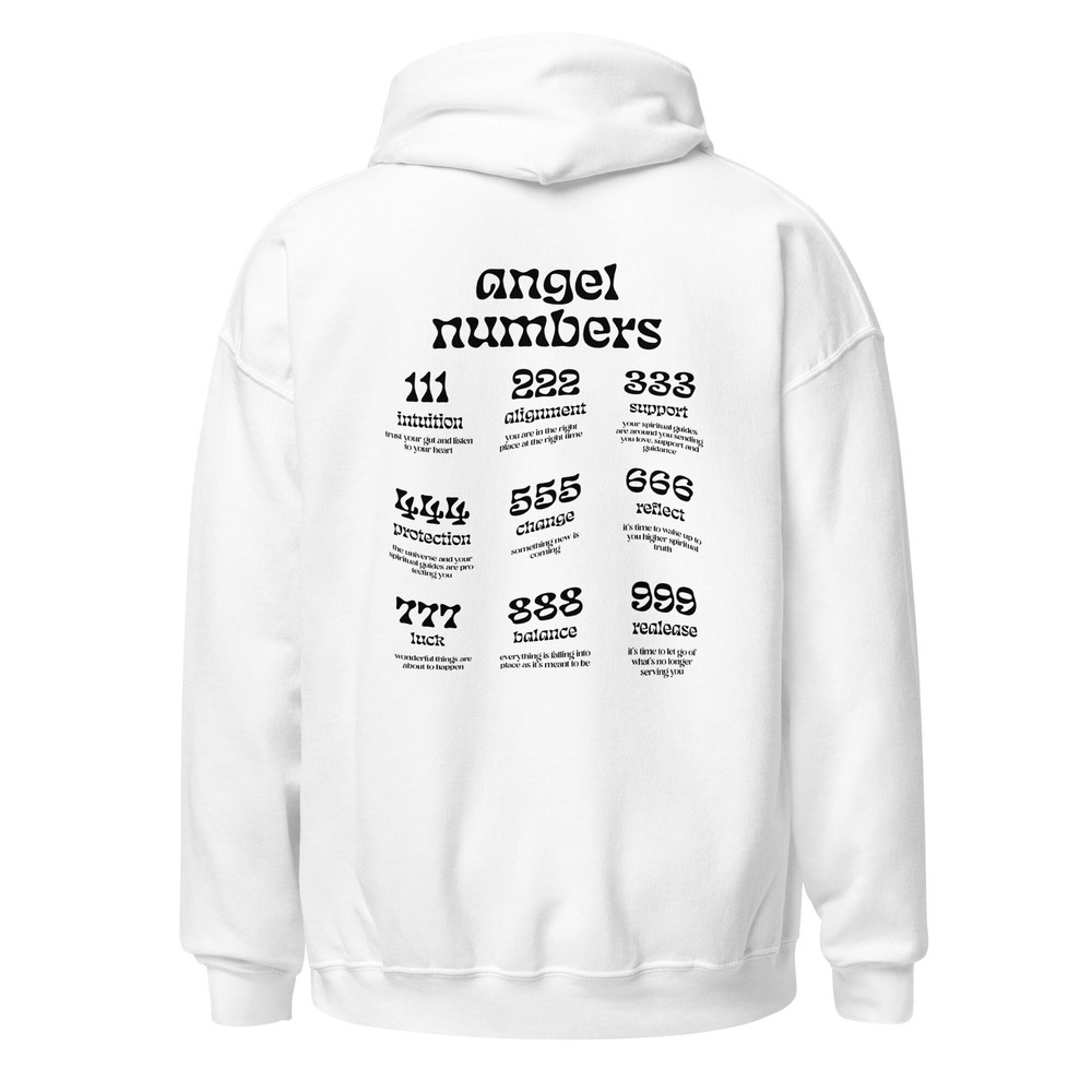 Angel Number Hoodie, Mystical celestial hoodie, Angel core aesthetic, Manifestation shirt, Spiritual Hoodie, Trendy Hoodie - 8.jpg