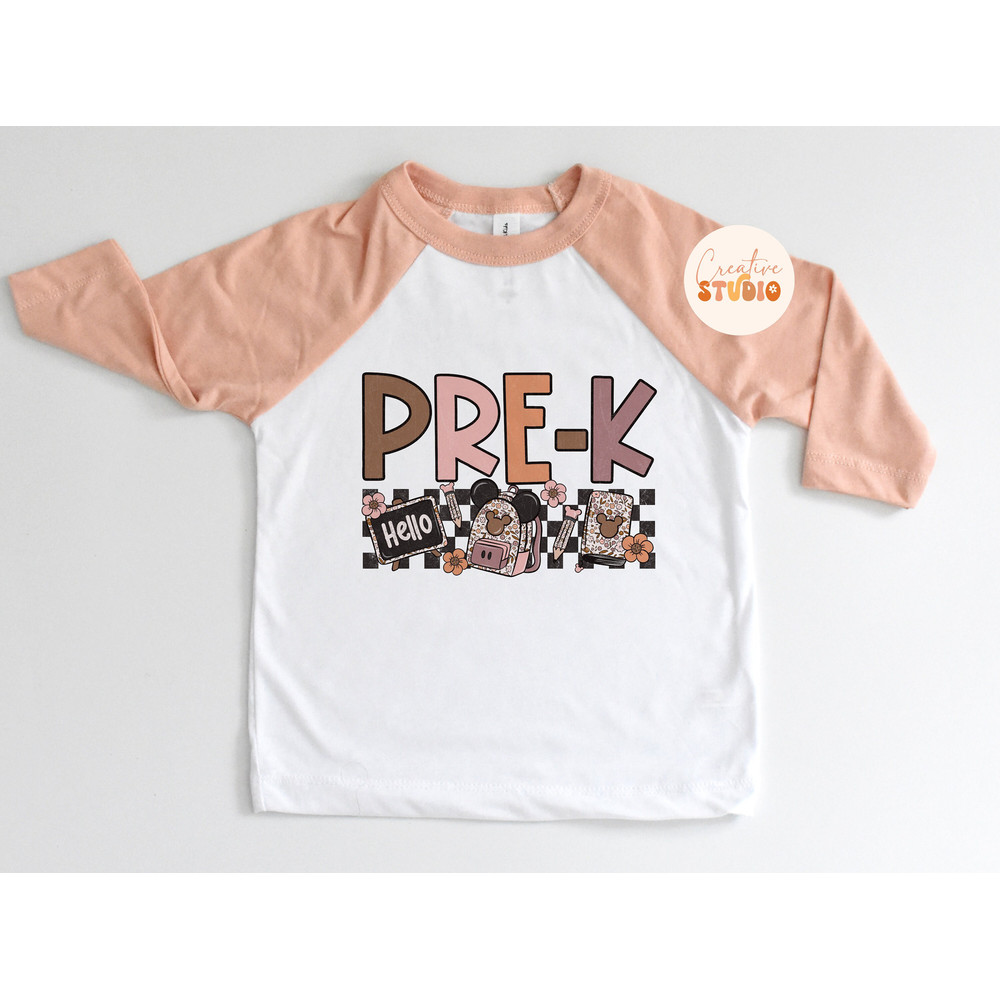 Back To School png, Mouse School Sublimation Design, Hello Pre-k PNG, First day of school Png, Preschool Png 2 files - 3.jpg