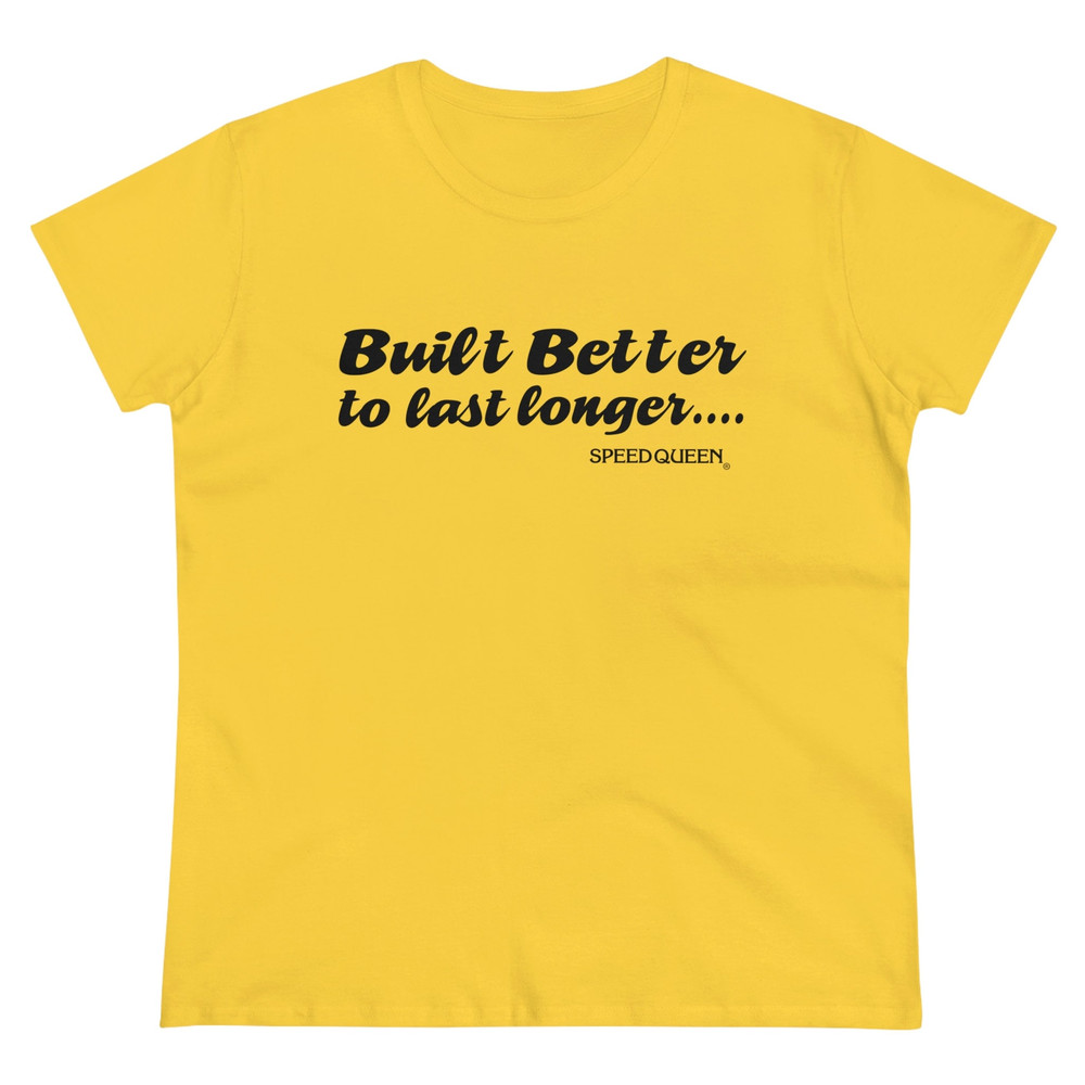 Built Better to Last Longer T-shirt, Bella Hadid in Santa Monica, Bella Hadid Yellow Built Better Tee, Speed Queen Yellow shirt - 2.jpg