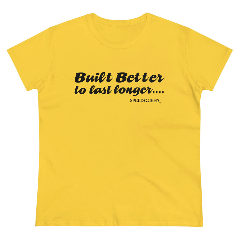 Built Better to Last Longer T-shirt, Bella Hadid in Santa Monica, Bella Hadid Yellow Built Better Tee, Speed Queen Yellow shirt - 2.jpg