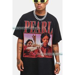 limited pearl mia goth vintage t-shirt, gift for women and man unisex t-shirt lf02