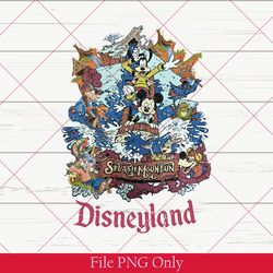 retro disneyland splash mountain png, disney splash mountain png, vintage disneyland png, disney group png, disney png