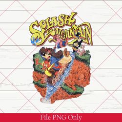 vintage disney splash mountain png, disney splash mountain png, vintage disneyland png, disney group png, disney png