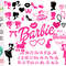 Barb Svg Bundle , SVG, Princess Silhouette, pink doll Svg, Girl Svg, Sticker Clipart, Svg Files for Cricut , SVG - PNG Decal - 1.jpg