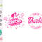 Barb Svg Bundle , SVG, Princess Silhouette, pink doll Svg, Girl Svg, Sticker Clipart, Svg Files for Cricut , SVG - PNG Decal - 5.jpg