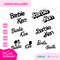 Barbi Icons Bundle Logo Babe Doll Girly Princess Silhouette Head Pink SVG PNG JPG Clipart Digital Download Sublimation Cricut Cut File Dxf - 5.jpg