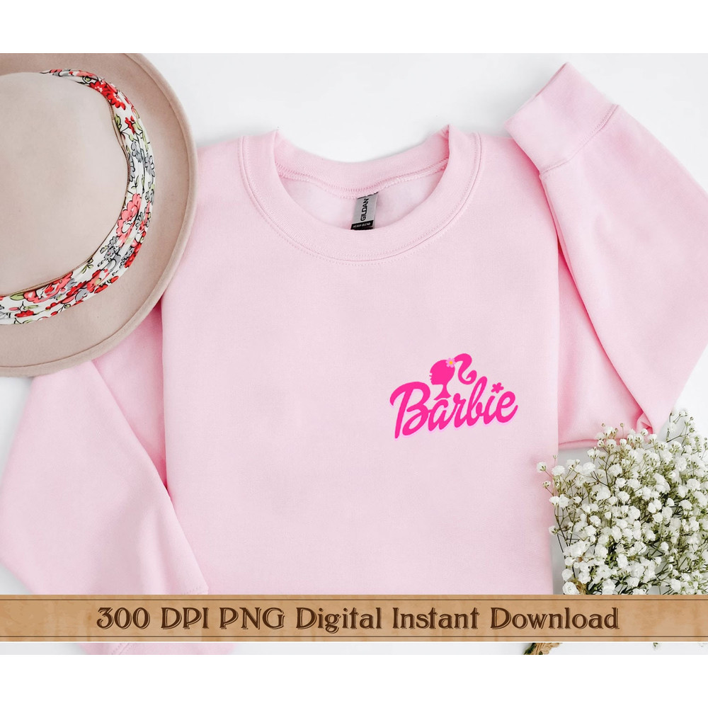 Barbie, Malibu Barbie, Cute Barbie, Come on Barbie, Let's Go Party, Birthday Crew, Solid, Vintage distressed PNG, Ready To Print - 7.jpg