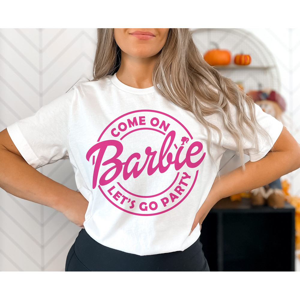 Come On Baby Let‘s Go Party, Babe, Birthday Girl Doll, SVG, PNG, Cut File, Iron on, Transfer, Sublimation Digital Instant Download - 1.jpg