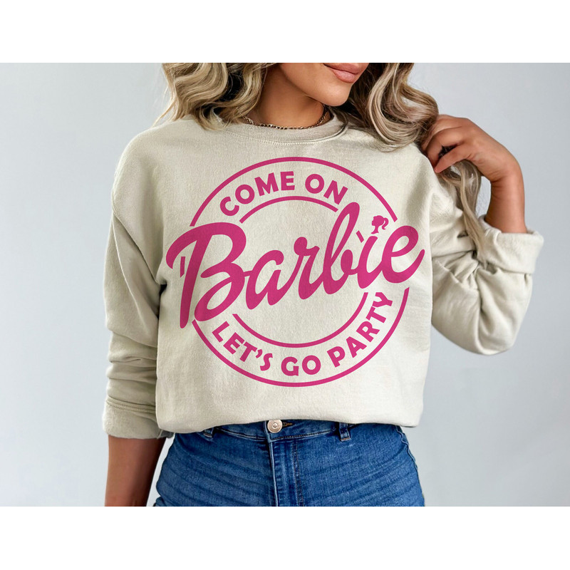 Come On Baby Let‘s Go Party, Babe, Birthday Girl Doll, SVG, PNG, Cut File, Iron on, Transfer, Sublimation Digital Instant Download - 6.jpg