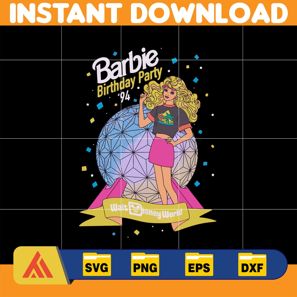 Come On Baby Let's Go Party SVG, Babe Girl Svg, Birthday Princess Girl Dolly cut file, Clipart sticker Instant Digital (5).jpg