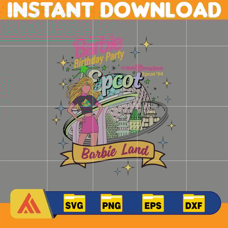 Come On Baby Let's Go Party SVG, Babe Girl Svg, Birthday Princess Girl Dolly cut file, Clipart sticker Instant Digital (6).jpg