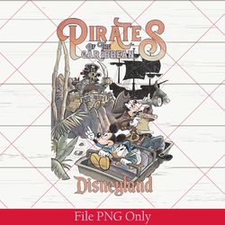 vintage pirated of the caribbean png, vintage disney caribbean png, disney pirate png, mickey caribbean png, disney png