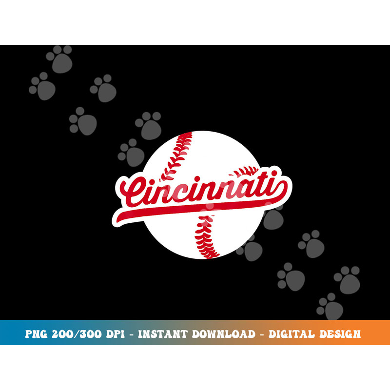 Cincinnati Baseball Vintage Ohio Pride Love City Red png, sublimation copy.jpg