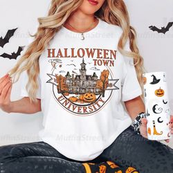 "halloween town est 1998 sweatshirt, halloweentown shirt, pumpkin halloweentown fall shirt, halloween party, halloween u