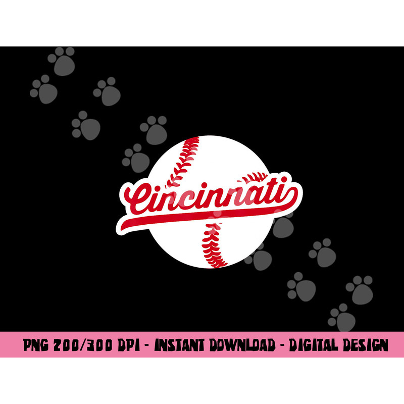 Cincinnati Baseball Vintage Ohio Pride Love City Red png, sublimation copy.jpg