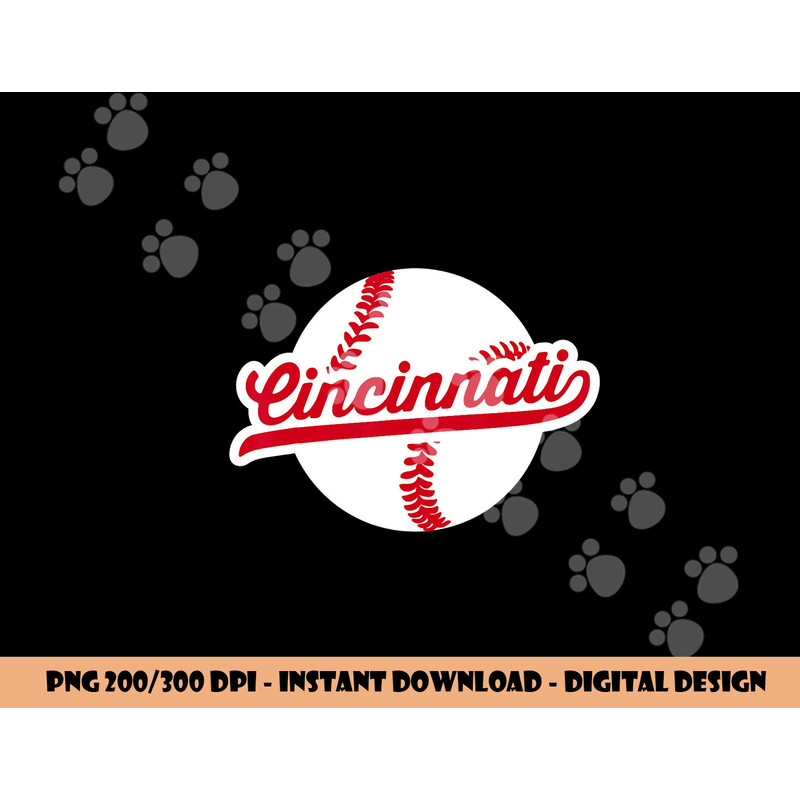 Cincinnati Baseball Vintage Ohio Pride Love City Red png, sublimation copy.jpg