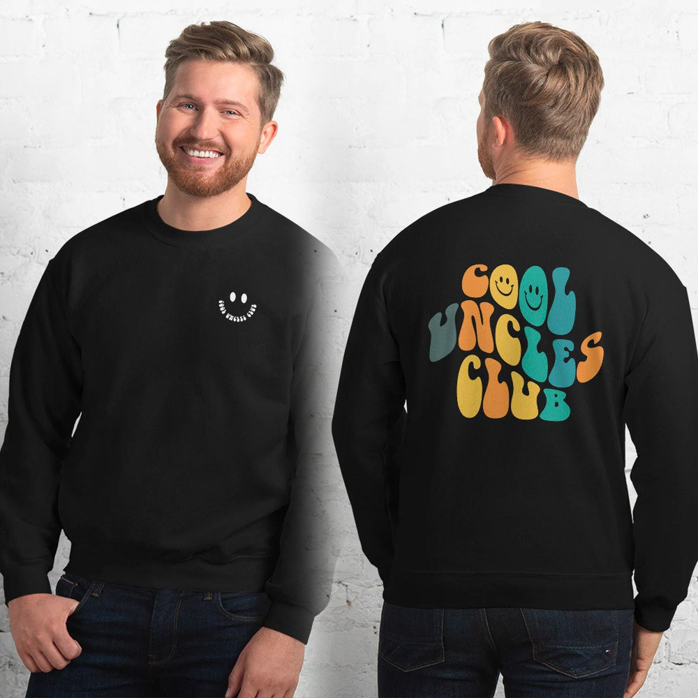 Cool Uncles Club Sweatshirt Cool Uncle crewneck, Uncle Shirt, Uncle Gift, Funny Uncle Shirt, New Uncle Shirt, Uncle To Be, Gifts For Uncle - 1.jpg