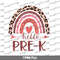 Hello Pre-K Png, Back to School Png, Pre-K Teacher Png, Rainbow Png Instant Download, Rainbow Back To School Png, Kindergarten Png File - 1.jpg