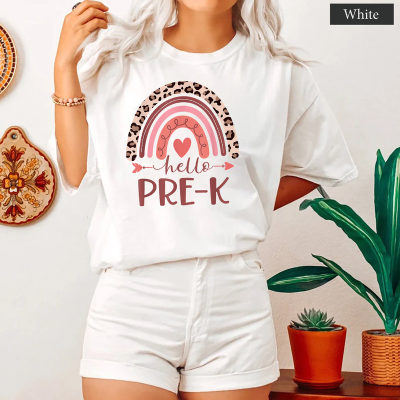 Hello Pre-K Png, Back to School Png, Pre-K Teacher Png, Rainbow Png Instant Download, Rainbow Back To School Png, Kindergarten Png File - 4.jpg