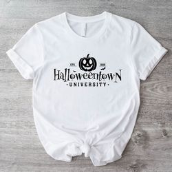 halloweentown university t-shirt, halloween school shirt, fall halloween shirt, halloween town tee, trendy halloweentown