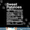 Funny Sweet Potatoes Nutrition Facts Thanksgiving Costume png,sublimation copy.jpg