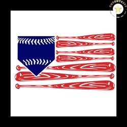 american flag baseball svg, trending svg, independence day svg, 4th of july svg, memorial day svg, baseball svg, basebal