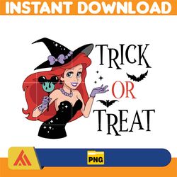 halloween princess png, spooky vibes png, bat, witch png, png files for cricut sublimation, easy download (4)