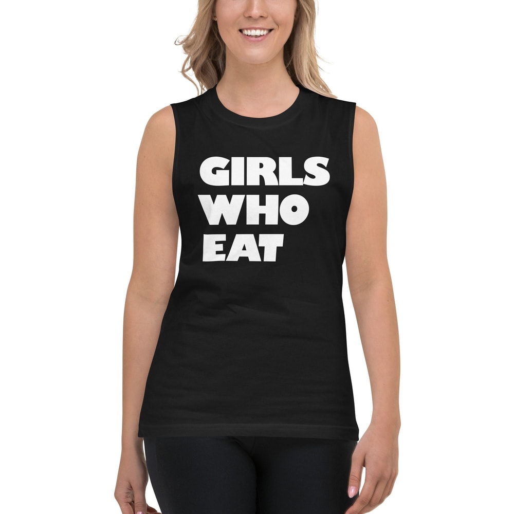 Girls who eat shirt Girls Eat Muscle Shirt 2022 Rogue Invitational Dani Speegle Lifts 215LB Texas Oak - 1.jpg