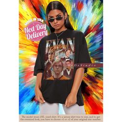 updated evan peters vintage shirt, evan peters homage tshirt | evan peters fan tees | evan peters retro 90s sweater, eva