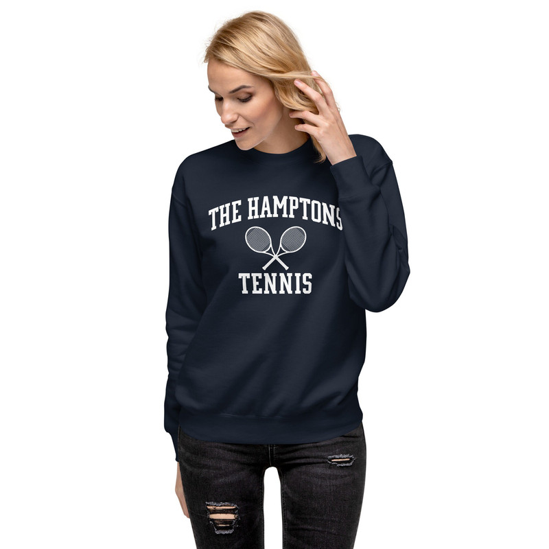 Hamptons Tennis Club Sweatshirt  The Hamptons  Hamptons Beach  Hamptons NY - 4.jpg
