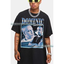 retro furio0us dominic toretto shirt, vin diesel shirt, dominic toretto the furious fan gift vintage 90's t-shirt fl33