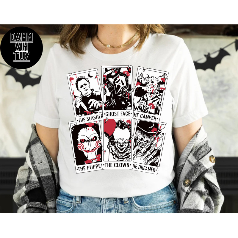 Digital Downloa, Horror Friend Svg, Movie Killer Svg, Friend Killers Svg, Tarot Card Halloween svg, Scary Halloween Svg, Halloween Vibes Png - 2.jpg