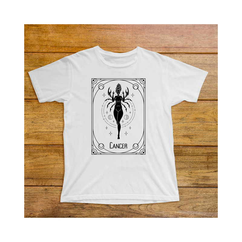 Cancer Tarot Card Svg, Mystical Svg, Witchy Svg, Dark Svg, Tarot Card Svg, Zodiac Svg, Cancer Svg, Dark Arts Svg, Witch Craft Svg, Star Sign - 2.jpg