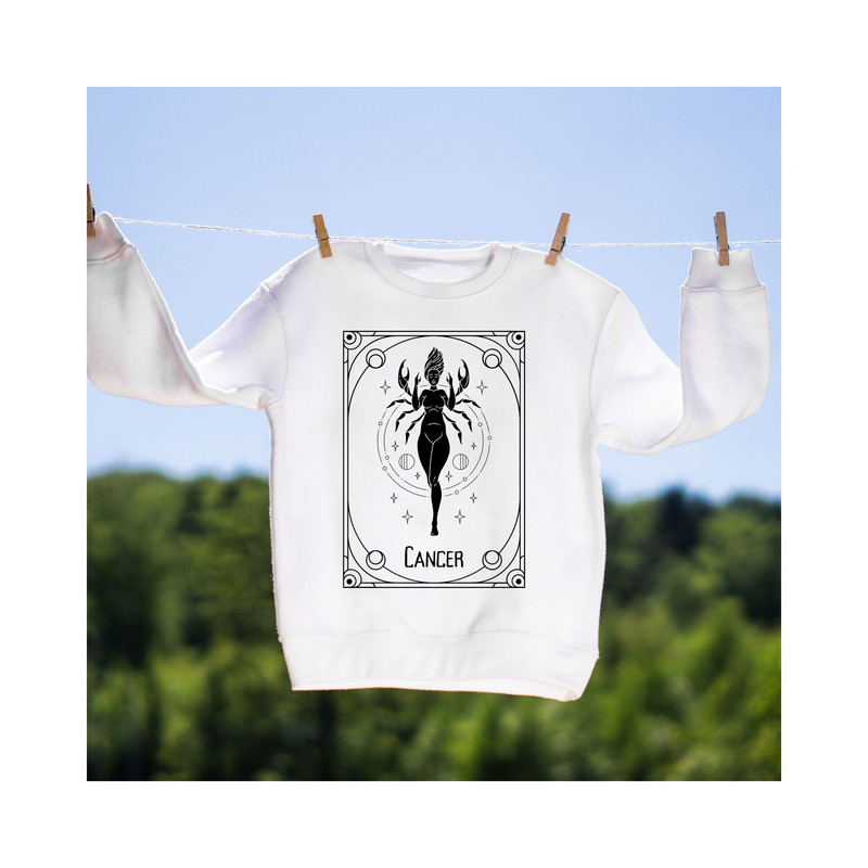 Cancer Tarot Card Svg, Mystical Svg, Witchy Svg, Dark Svg, Tarot Card Svg, Zodiac Svg, Cancer Svg, Dark Arts Svg, Witch Craft Svg, Star Sign - 5.jpg