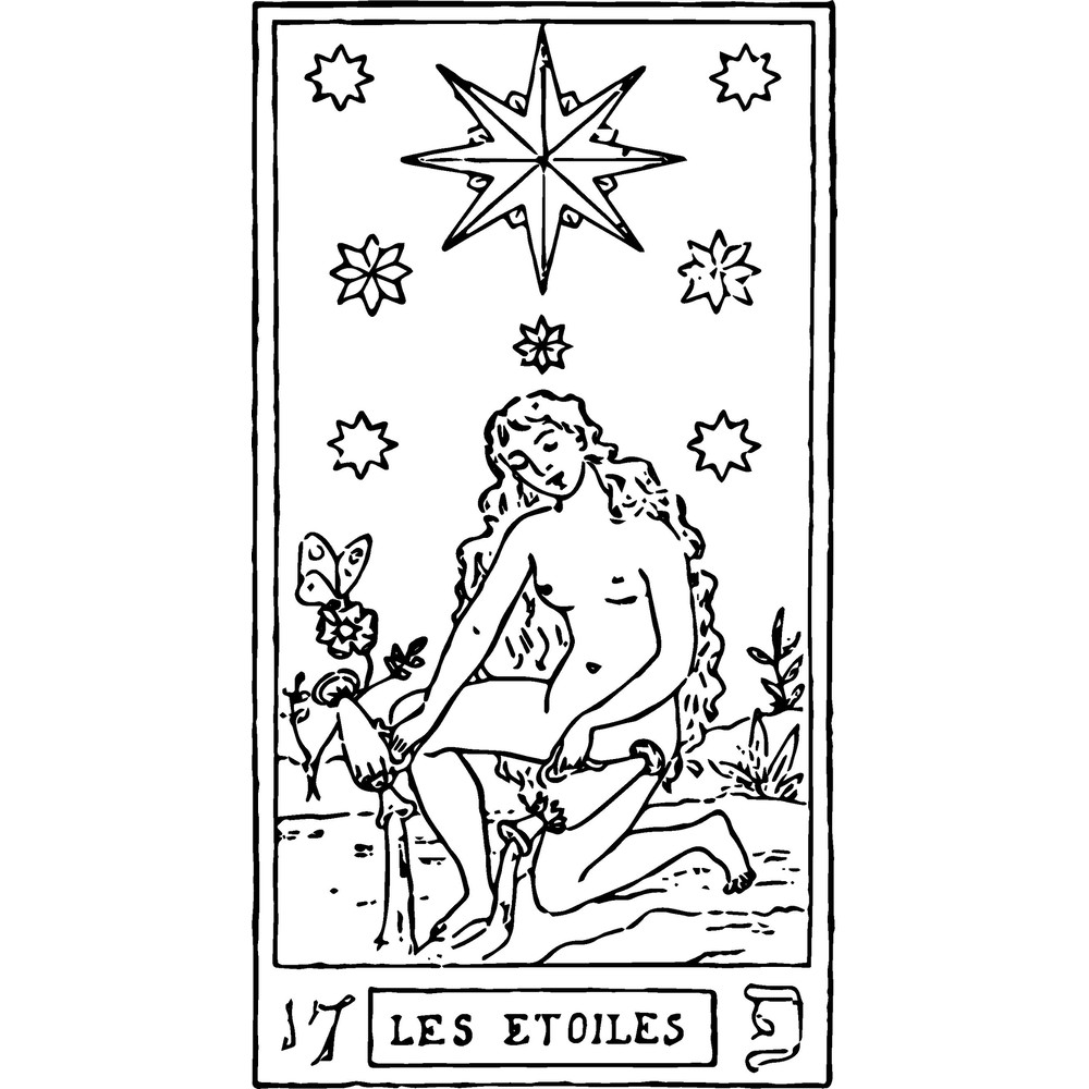 Complete Tarot of the Bohemians Major Arcana Trump Cards SVG PNG DXF Bundle Transparent Backgrounds Zodiac Astrology Vector Graphic ClipArt - 7.jpg